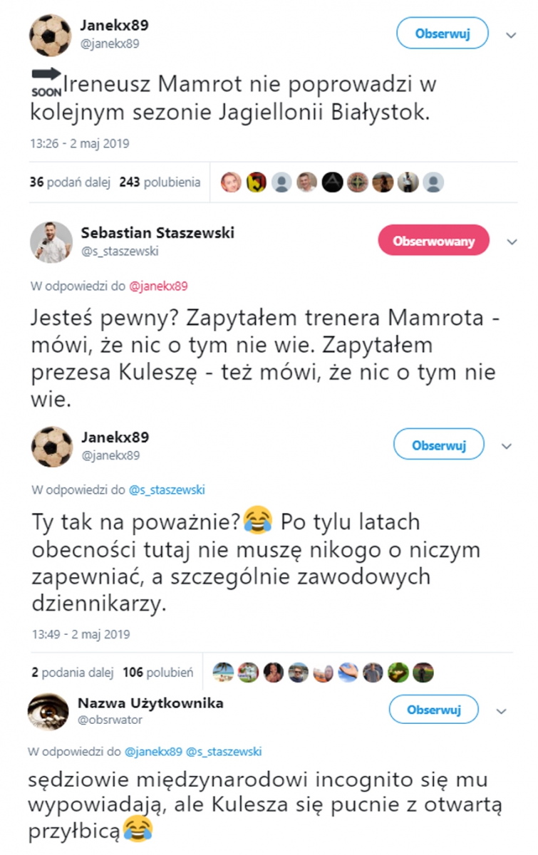 Ireneusz Mamrot prawdopodobnie pożegna się z Jagiellonią